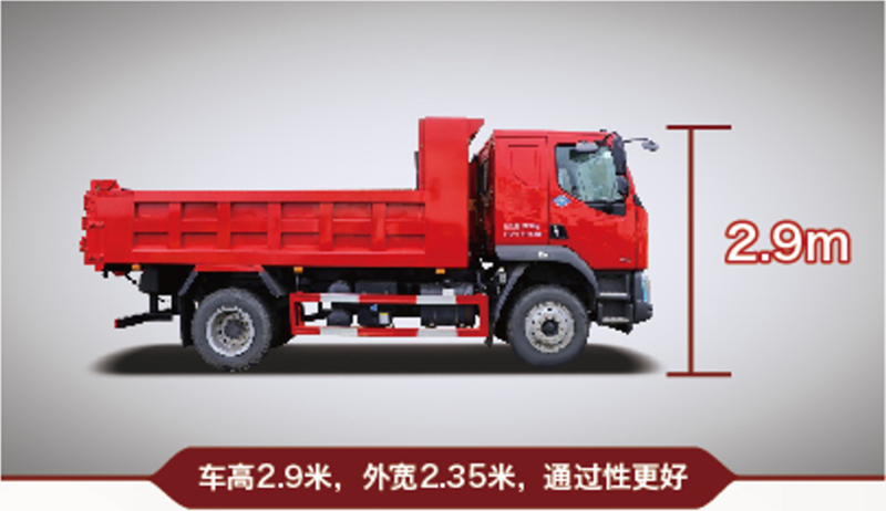 j9九游会app科普：国六乘龙M3 4×2自卸车，基建运输好伙伴